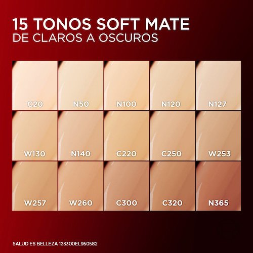 Infallible Fresh Wear Cushion Foundation L´Oreal Paris Tonos